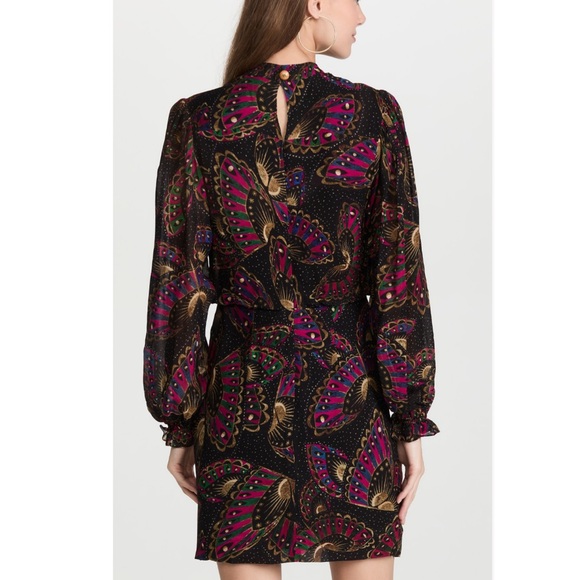 FARM Rio Butterfly Sky Mini Dress - Picture 2 of 11